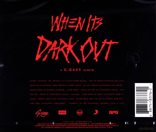 G-Eazy: When It's Dark Out [CD]