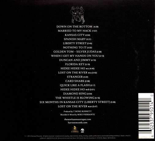 The New Basement Tapes: Lost On The River (Deluxe) [CD]