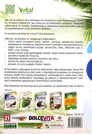 Cud oleju kokosowego - Bruce Fife [KSIĄŻKA]