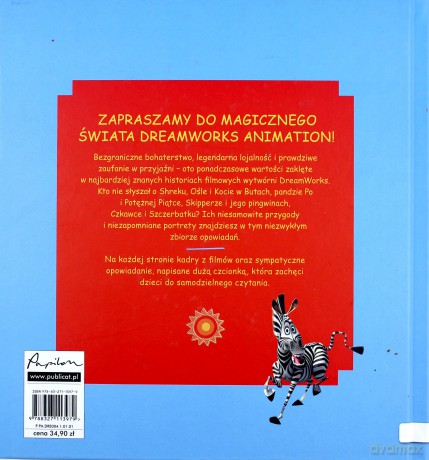 Dream Works. Najlepsze przygody (twarda) [KSIĄŻKA]