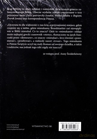 Krąg biblijny - Roman Brandstaetter (twarda) [KSIĄŻKA]