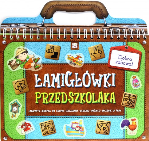 Łamigłówki przedszkolaka [KSIĄŻKA]
