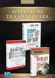Pakiet Szybki kurs dla menedżera - Robert I Sutton [KSIĄŻKA]