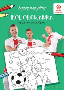 PZPN. Piłka nożna. Mecz na podwórku. (kolorowanka) [KSIĄŻKA]
