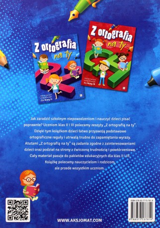 Z ortografią na ty. Zestaw ćwiczeń ortograficznych dla klasy II [KSIĄŻKA]