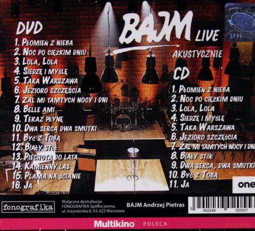 Beata i Bajm: Live Akustycznie [CD]+[DVD]