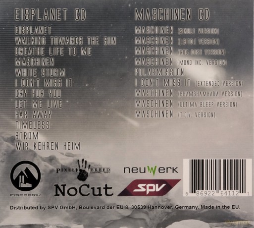 Eisfabrik: Eisplanet (digipack) [2CD]