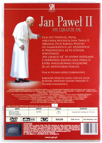 Jan Paweł II: Nie lękajcie się (Santo Subito 2011) [DVD]