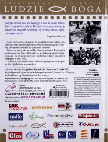 Św. Pani z Fatimy (Ludzie Boga) (booklet) [DVD]  