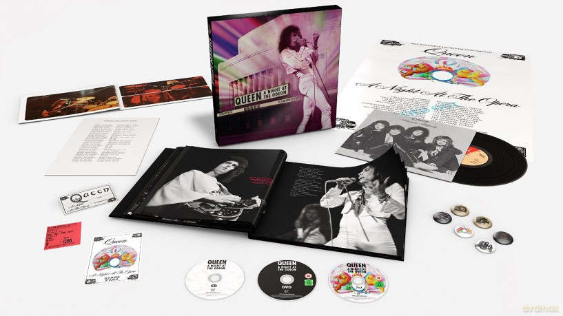 Queen: A Night At The Odeon (Super Deluxe) (Limited) BOX [CD]+[DVD]+[Blu-Ray]+[Winyl]