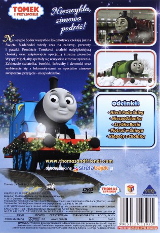 Tomek i Przyjaciele. Wesołych Świąt Tomku! [DVD]