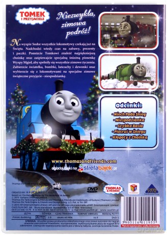 Tomek i Przyjaciele. Wesołych Świąt Tomku! [DVD]
