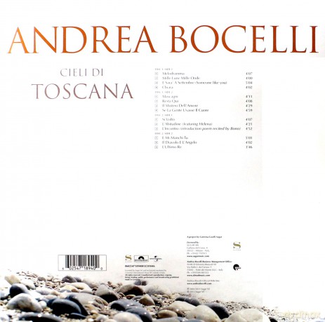 Andrea Bocelli: Cieli Di Toscana (Remastered) [2xWinyl]