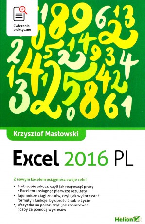 Excel 2016 pl ćwiczenia praktyczne - Krzysztof Masłowski [KSIĄŻKA]