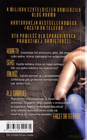 Facet na telefon (Tom 2) Grzesznik (pocket) - A. J. Gabryel [KSIĄŻKA]