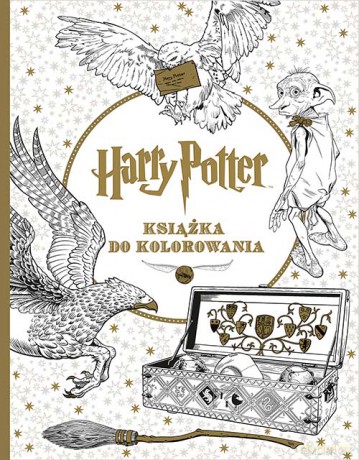 Harry Potter. Książka do kolorowania [KSIĄŻKA]