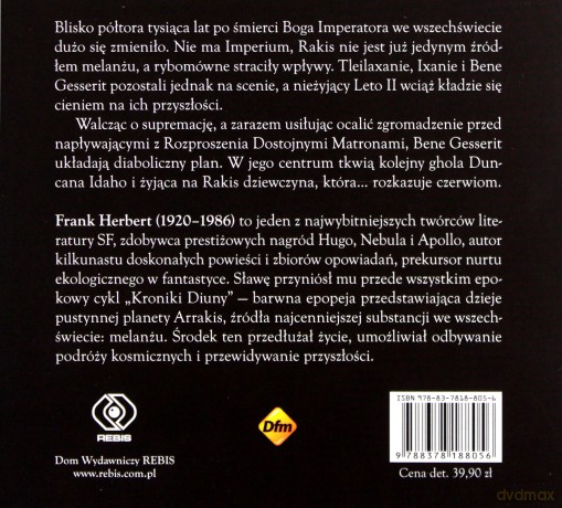 Heretycy Diuny. Kroniki Diuny (Tom 5) - Frank Herbert [AUDIOBOOK] [CD-MP3]