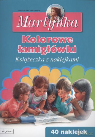 Kolorowe łamigłówki Martynka [KSIĄŻKA]