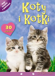 Koty i kotki. Moja książka z plakatami [KSIĄŻKA]