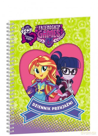 My Little Pony Equestria Girls Dziennik przyjaźni [KSIĄŻKA]
