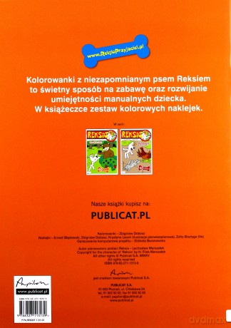 Na wakacjach. Reksio [KSIĄŻKA]