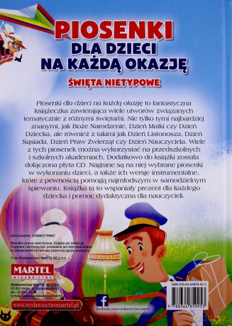 Piosenki dla dzieci na każdą okazję. Święta nietypowe - Agnieszka Nożyńska-Demianiuk (twarda) [KSIĄŻKA]