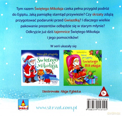 Prawdziwe przygody Świętego Mikołaja - Barbara Wicher [KSIĄŻKA]