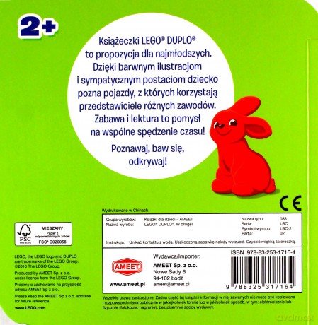 W drogę Lego Duplo (twarda) [KSIĄŻKA]