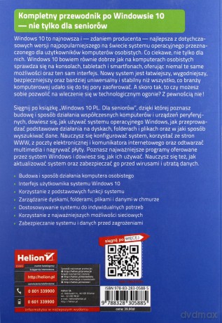Windows 10 pl dla seniorów - Bartosz Danowski [KSIĄŻKA]