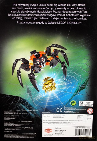 Wyprawa po maski mocy. Lego Bionicle [KSIĄŻKA]