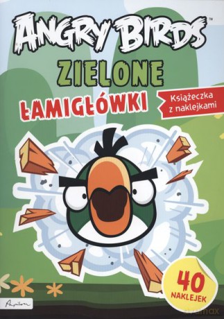 Zielone łamigłówki Angry Birds [KSIĄŻKA]