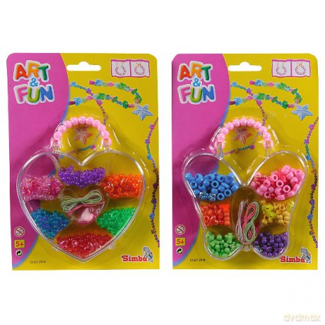 ART&FUN Koraliki do nawlekania 150 el.