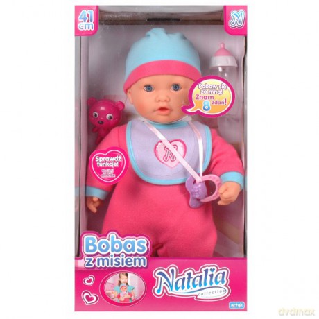 ARTYK Lalka Natalia Bobas z misiem