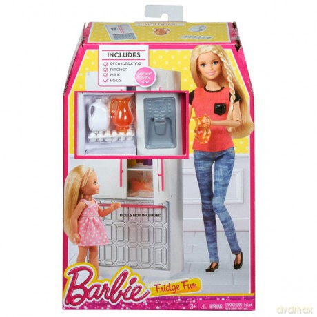 BARBIE Mebelki, Lodówka z akcesoriami