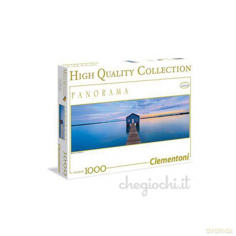 CLEMENTONI 1000 el. Panorama Blue calm [PUZZLE]
