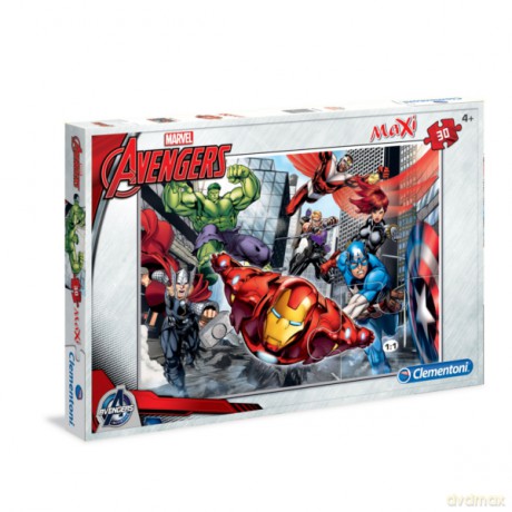 CLEMENTONI 30 el. Maxi Avengers [PUZZLE]