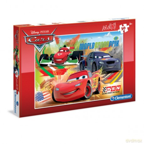 CLEMENTONI 30 el. Maxi Cars [PUZZLE]