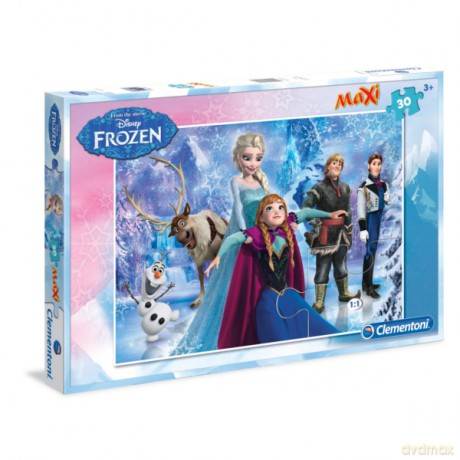 CLEMENTONI 30 el. Maxi Frozen [PUZZLE]