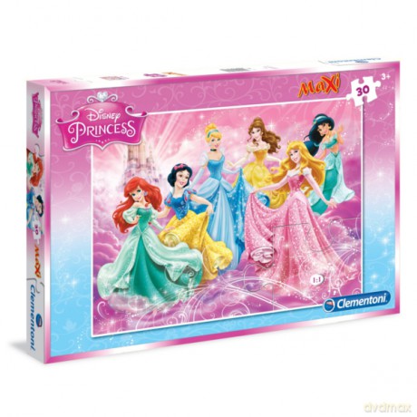 CLEMENTONI 30 el. Maxi Princess [PUZZLE]