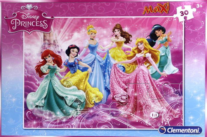 CLEMENTONI 30 el. Maxi Princess [PUZZLE]
