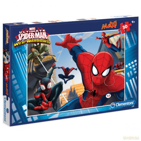 CLEMENTONI 30 el. Maxi Spiderman [PUZZLE]