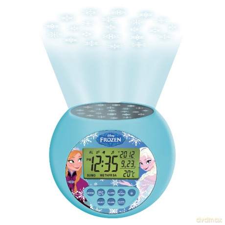 LEXIBOOK Frozen Budzik z projektorem