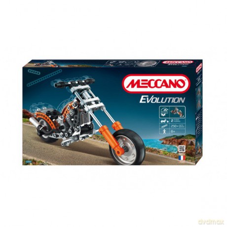 MECCANO Evolution Motocykl Chopper