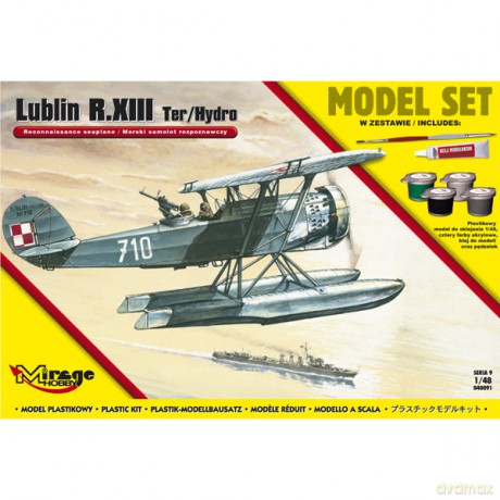 MIRAGE Morski samolot Lublin RIII set [MODELARSTWO]