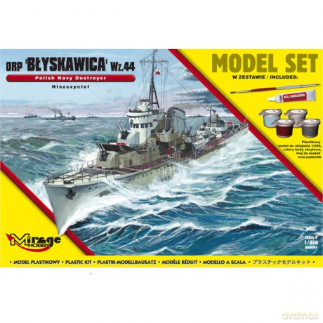 MIRAGE Niszczciel ORP Błyskawica wzór 44 [MODELARSTWO]