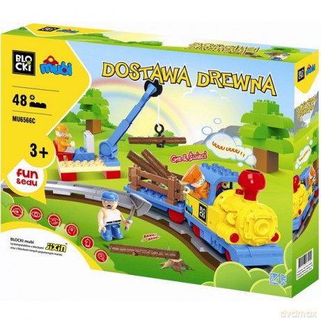 MUBI 48 el. Dostawa drewna [KLOCKI]