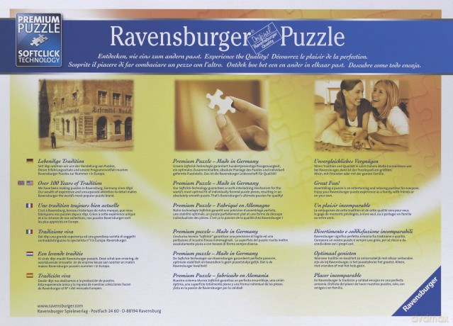 RAVENSBURGER 1000 el. Brytyjskie koty [PUZZLE]