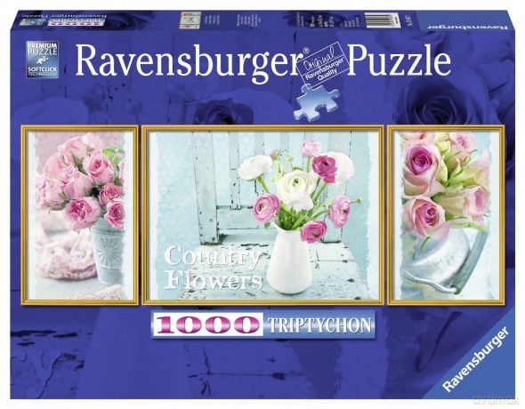 RAVENSBURGER 1000 el. Magiczne kwiaty [PUZZLE]