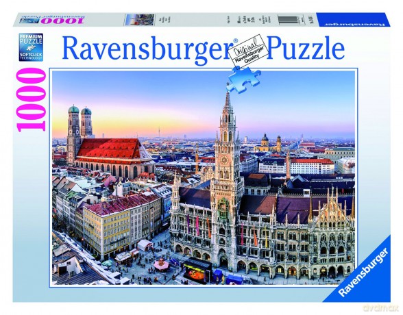 RAVENSBURGER 1000 el. Monachium [PUZZLE]