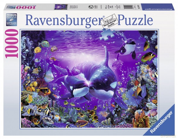 RAVENSBURGER 1000 el. Orki podwodny świat [PUZZLE]
